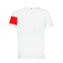 Maglia a Maniche Corte Uomo TRI TEE SS Nº1 M NEW OPTCAL Le coq sportif 2310012 Bianco di Le coq sportif, Camicie e T-shirt sp...