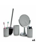 Badezimmer Set Grau Polypropylen (6 Stück) | Tienda24 Tienda24.eu