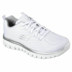 Baskets Casual pour Femme Skechers Blanc Femme de Skechers, Baskets et chaussures de sport - Réf : S2023767, Prix : 51,90 €, ...