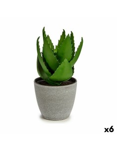 Planta Decorativa Hojas Redonda Plástico 11 x 15 x 11 cm (6 Unidades) | Tienda24 Tienda24.eu