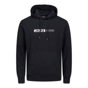 Sudadera con Capucha Hombre Jack & Jones JJNEO SWEAT HOOD 12223701 Negro de Jack & Jones, Sudaderas - Ref: S2024537, Precio: ...