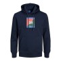 Polar com Capuz Homem JORBECKS Jack & Jones 12219571 Azul Marinho de Jack & Jones, Sweatshirts - Ref: S2024696, Preço: 22,43 ...