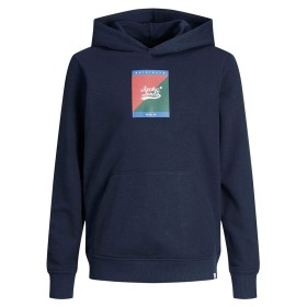 Unisex Hoodie Jack & Jones JORBECKS 12220996 Navy Blue by Jack & Jones, Sweatshirts - Ref: S2024698, Price: 17,21 €, Discount: %