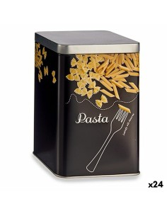 Boîte à lunch hermétique Luminarc Pure Box 760 ml Noir verre (6 Unités) | Tienda24 Tienda24.eu