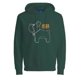 Polar com Capuz Homem JORPAL SWEAT HOOD FST Jack & Jones 2310015 Verde de Jack & Jones, Sweatshirts - Ref: S2024703, Preço: 2...