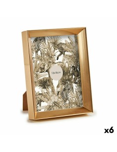 Marco de Fotos DKD Home Decor Cristal Poliestireno Dorado Plateado Tradicional 47 x 2 x 40 cm (2 Unidades) | Tienda24 Tienda24.eu