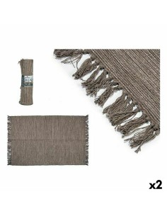 Carpet Brown 120 x 80 x 1 cm (2 Units) by Gift Decor, Area Rugs - Ref: S3624721, Price: €15.73, Discount: %