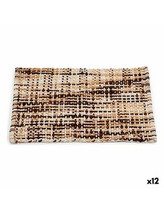 Alfombra de baño Beige 40 x 2 x 60 cm (12 Unidades) | Tienda24 Tienda24.eu