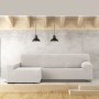 Funda para chaise longue de brazo largo izquierdo Eysa JAZ Blanco 180 x 120 x 360 cm de Eysa, Sofás - Ref: D1604961, Precio: ...