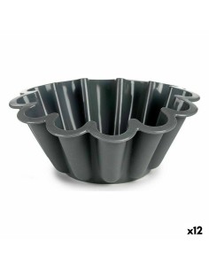 Molde para Pudim Alto Silicone 1,5 L 24,5 x 8,5 x 24,5 cm (12 Unidades) de Kinvara, Formas para tartes e biscoitos - Ref: S36...