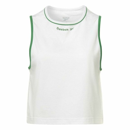 Débardeur Femme Reebok RIE TANK HT6259 Blanc de Reebok, Femme - Réf : S2024987, Prix : 20,81 €, Remise : %