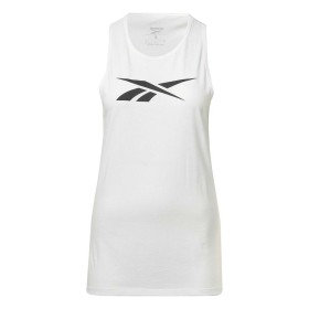 Camiseta de Tirantes Mujer Reebok TE GRAPHIC TANK HT6181 Blanco de Reebok, Mujer - Ref: S2024988, Precio: 19,97 €, Descuento: %