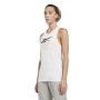 T-Shirt de Alças Mulher Reebok TE GRAPHIC TANK HT6181 Branco | Tienda24 - Global Online Shop Tienda24.eu