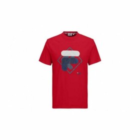 Camisola de Manga Curta Homem Fila FAM0447 30002 Vermelho de Fila, Camisolas desportivas - Ref: S2025494, Preço: 21,95 €, Des...