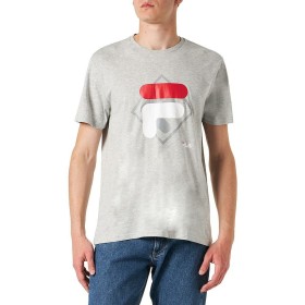 Camiseta de Manga Corta Hombre Fila FAM0447 80000 Gris de Fila, Camisetas deportivas - Ref: S2025496, Precio: 23,12 €, Descue...