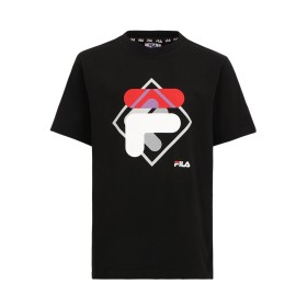 T shirt à manches courtes Enfant Fila FAT0340 80010 Noir de Fila, Garçon - Réf : S2025501, Prix : 18,98 €, Remise : %