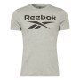 Camisola de Manga Curta Homem Reebok BIG LOGO TEE HD4219 Cinzento de Reebok, Camisolas desportivas - Ref: S2025507, Preço: 16...