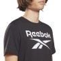 Men’s Short Sleeve T-Shirt Reebok BIG LOGO TEE HD4222 Black by Reebok, Shirts & Tees - Ref: S2025511, Price: 16,36 €, Discoun...