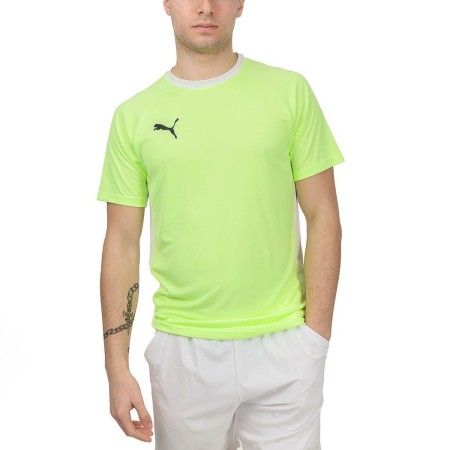 Camisola de Manga Curta Homem TEAM LIGA Puma 931832 01 Padel Amarelo de Puma, Camisolas desportivas - Ref: S2025518, Preço: 2...