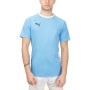 Men’s Short Sleeve T-Shirt TEAMLIGA Puma 931832 02 Padel Blue by Puma, Shirts & Tees - Ref: S2025519, Price: 24,22 €, Discoun...