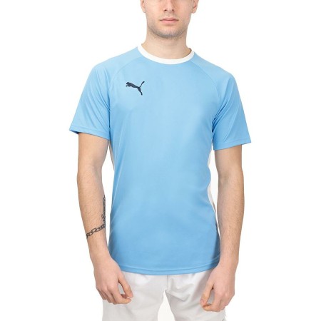 Men’s Short Sleeve T-Shirt TEAMLIGA Puma 931832 02 Padel Blue by Puma, Shirts & Tees - Ref: S2025519, Price: 24,22 €, Discoun...