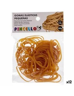 Elastic bands Large Yellow (24 Units) | Tienda24 Tienda24.eu