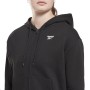 Damen Sweater mit Kapuze und Reißverschluss Reebok RI SL FRENCH TERRY H54754 Schwarz | Tienda24 - Global Online Shop Tienda24.eu