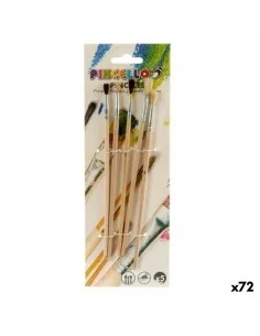 Paintbrushes Multicolour Set Sponge (12 Units) | Tienda24 Tienda24.eu