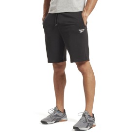 Short de Sport pour Homme RI FT LEFT Reebok HS7377 Noir de Reebok, Homme - Réf : S2025530, Prix : 25,45 €, Remise : %