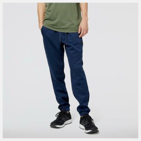 Adult Trousers New Balance TNCT FLC PNT MP23022 NGO Men Navy Blue by New Balance, Men - Ref: S2025544, Price: 38,84 €, Discou...