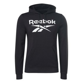 Felpa con Cappuccio Uomo Reebok I FT BIG LOGO OTH H54788 Nero di Reebok, Uomo - Rif: S2025547, Prezzo: 44,08 €, Sconto: %