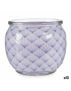 Duftkerze Lavendel 7,5 x 6,3 x 7,5 cm (12 Stück) von Acorde, Kerzen - Ref: S3624933, Preis: 15,74 €, Rabatt: %