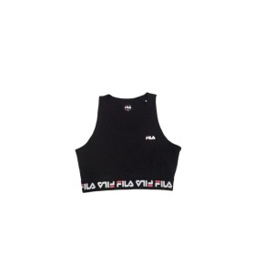 Women’s Sports Top Fila Cropped Black | Tienda24 - Global Online Shop Tienda24.eu