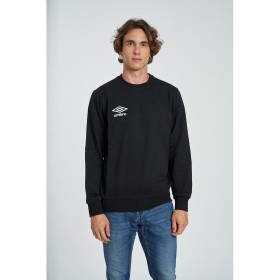 Men’s Sweatshirt without Hood Umbro NORMA 72311I 001 Black by Umbro, Men - Ref: S2025745, Price: 33,19 €, Discount: %