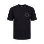 Camisola de Manga Curta Homem Jack & Jones JJSUNSET TEE SS CREW NECK 12221013 Preto de Jack & Jones, Camisolas desportivas - ...