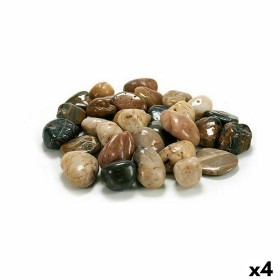 Piedras Decorativas Gris Marrón 3 Kg (4 Unidades)