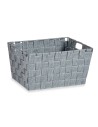 Cestino Multiuso Grigio Stoffa 5 L 30,4 x 14 x 20 cm (18 Unità) da Kipit, Contenitori senza coperchio - Ref: S3625084, Precio...