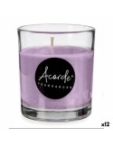 Scented Candle Lavendar 7 x 7,7 x 7 cm (12 Units) | Tienda24 Tienda24.eu