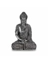 Decorative Figure Buddha Sitting Silver 17 x 32,5 x 22 cm (4 Units) | Tienda24 Tienda24.eu