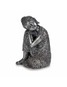 Statua Decorativa Buddha Seduto Argentato 20 x 30 x 20 cm (4 Unità) da Gift Decor, Soprammobili - Ref: S3625169, Precio: 71,5...