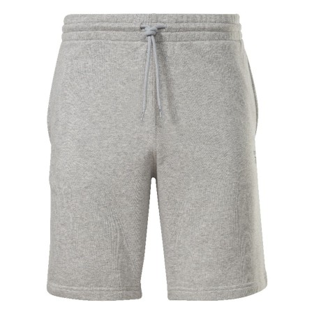 Calções de Desporto para Homem Reebok RI FT LEFT LEG HZ8784 Cinzento | Tienda24 - Global Online Shop Tienda24.eu