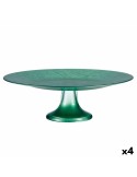 Porta torta Verde Vetro 32,5 x 10,5 x 32,5 cm (4 Unità) da Vivalto, Piatti e teglie - Ref: S3625256, Precio: 41,82 €, Descuen...