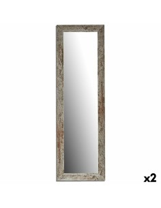 Wall mirror Romimex Silver polystyrene Circles 60 x 60 x 3 cm Circular | Tienda24 Tienda24.eu