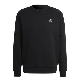 Men’s Sweatshirt without Hood Adidas ESSENTIAL CREW IA4828 Black by Adidas, Men - Ref: S2027055, Price: 44,20 €, Discount: %