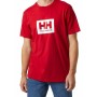 Camiseta de Manga Corta Hombre HH BOX T Helly Hansen 53285 162 Rojo de Helly Hansen, Camisetas deportivas - Ref: S2027578, Pr...