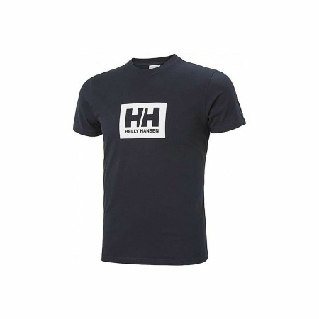 Camisola de Manga Curta Homem HH BOX T Helly Hansen 53285 599 Azul Marinho de Helly Hansen, Camisolas desportivas - Ref: S202...