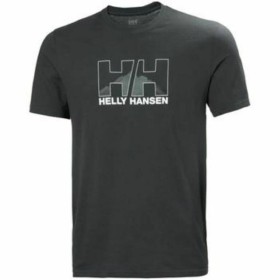 T-shirt à manches courtes homme NORD GRAPHIC Helly Hansen 62978 981 Gris de Helly Hansen, T-shirts de sport - Réf : S2027585,...