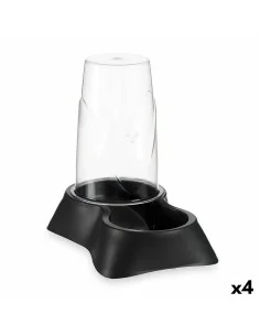 Comedouro para Cão Hunter Cinzento Cerâmica Silicone 550 ml Moderno | Tienda24 Tienda24.eu