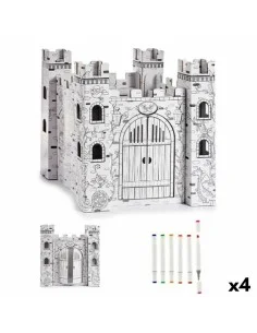 Juego de Manualidades con Papel Castillo (4 Unidades) de Pincello, Manualidades con papel - Ref: S3625590, Precio: 66,42 €, D...