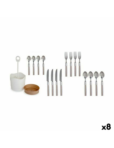 Cutlery Set Brown Stainless steel (8 Units) | Tienda24 Tienda24.eu